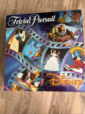 Disney Trivial Pursuit Animated Picture Edition Board Game